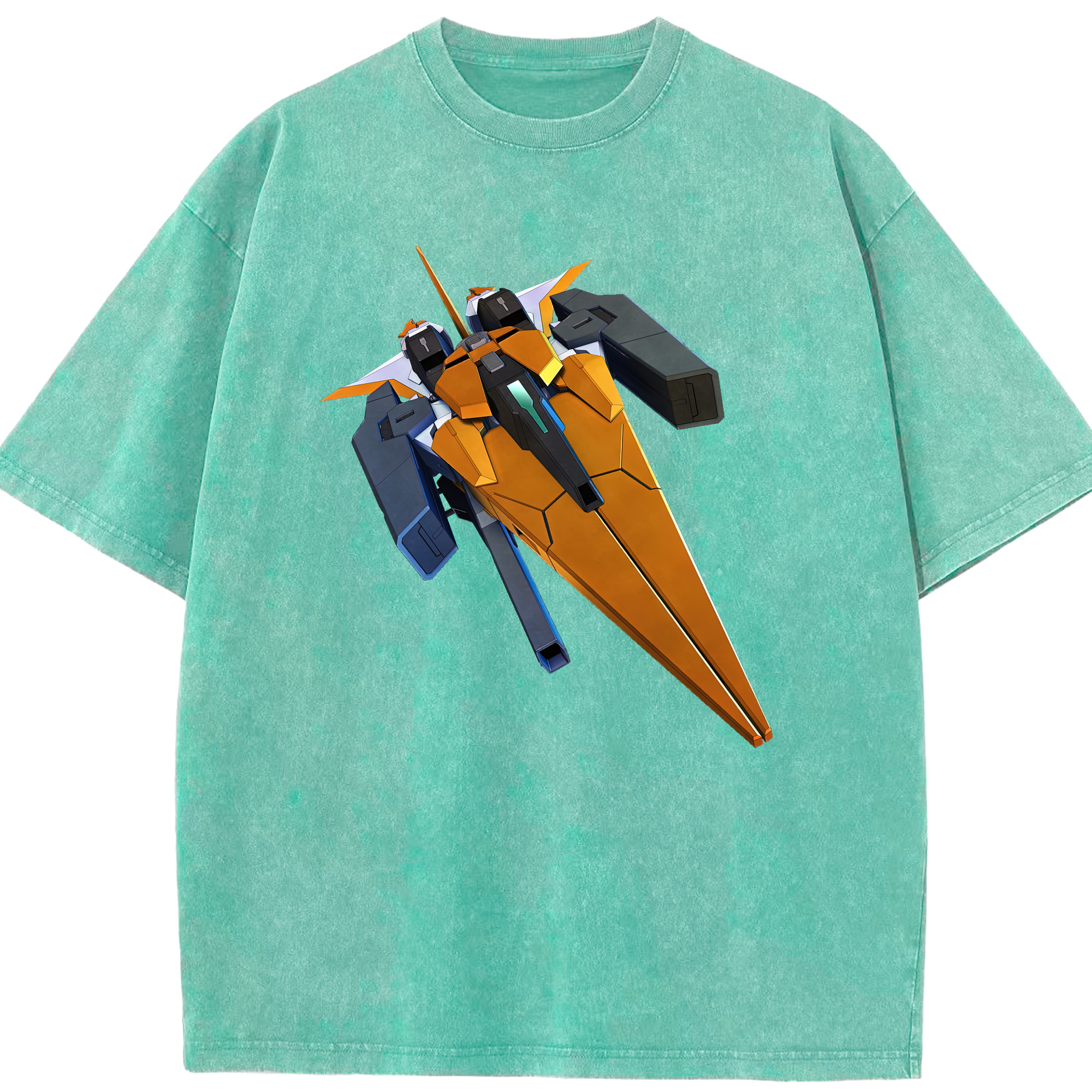 （画像用） 機動戦士ガンダム Mobile Suit Gundam 綿100% ヴィンテージ風 半袖Tシャツ（フロントプリント）